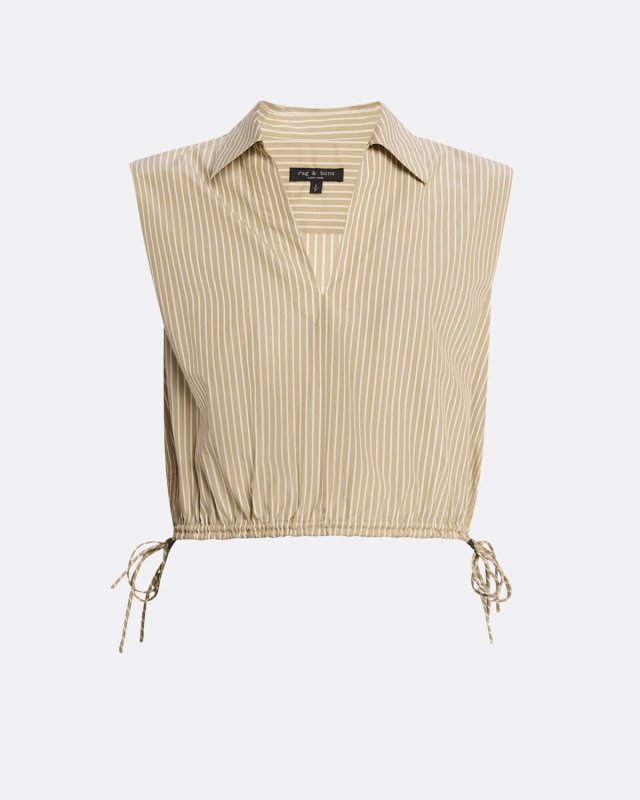 Fiona Stripe Sleeveless Top